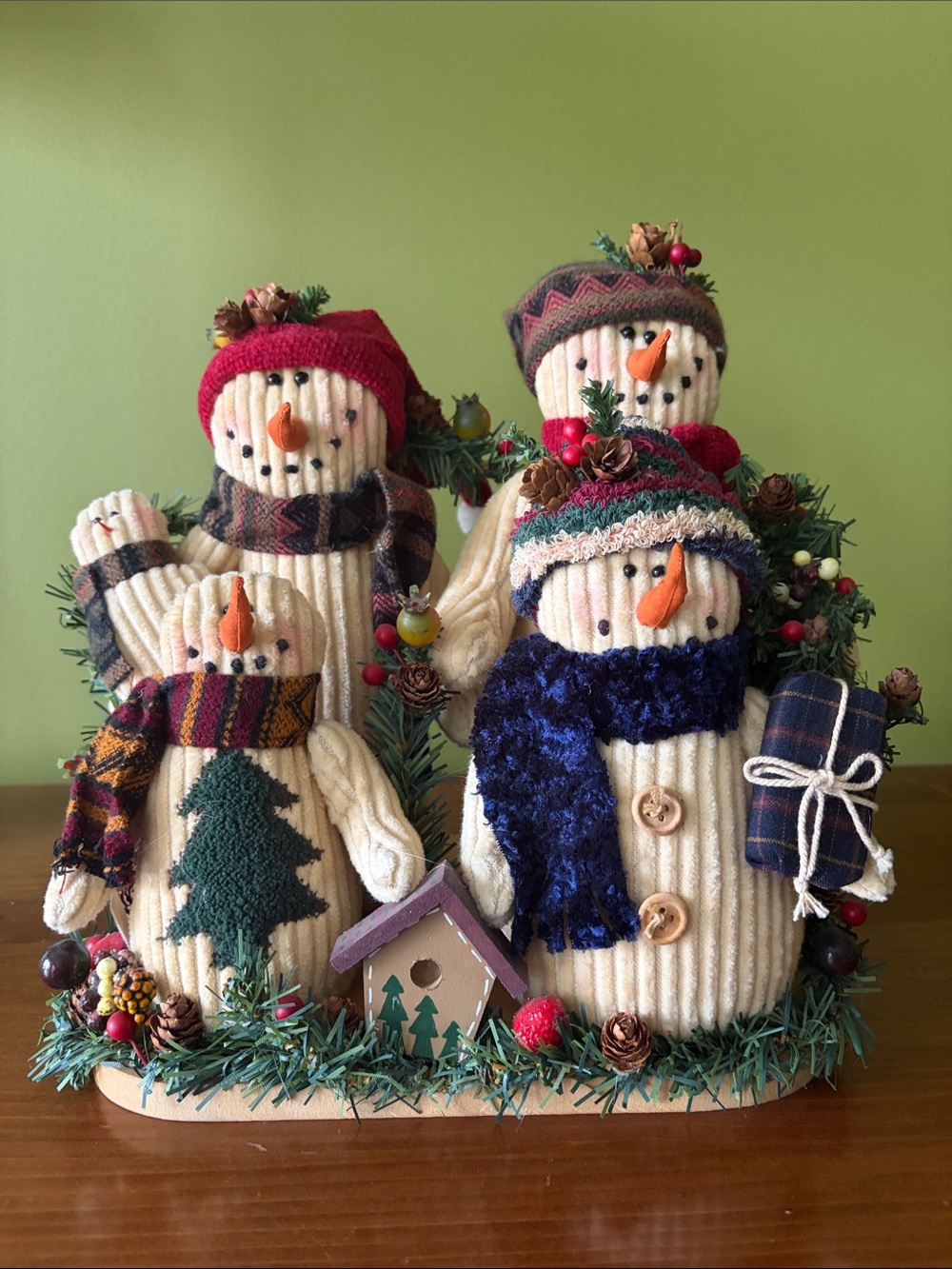 Decorative Snowman Family